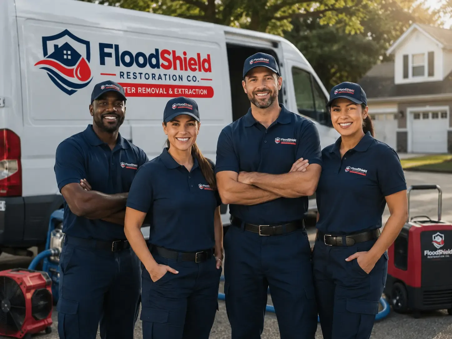 Flood Damage Restoration company in Dix, NE