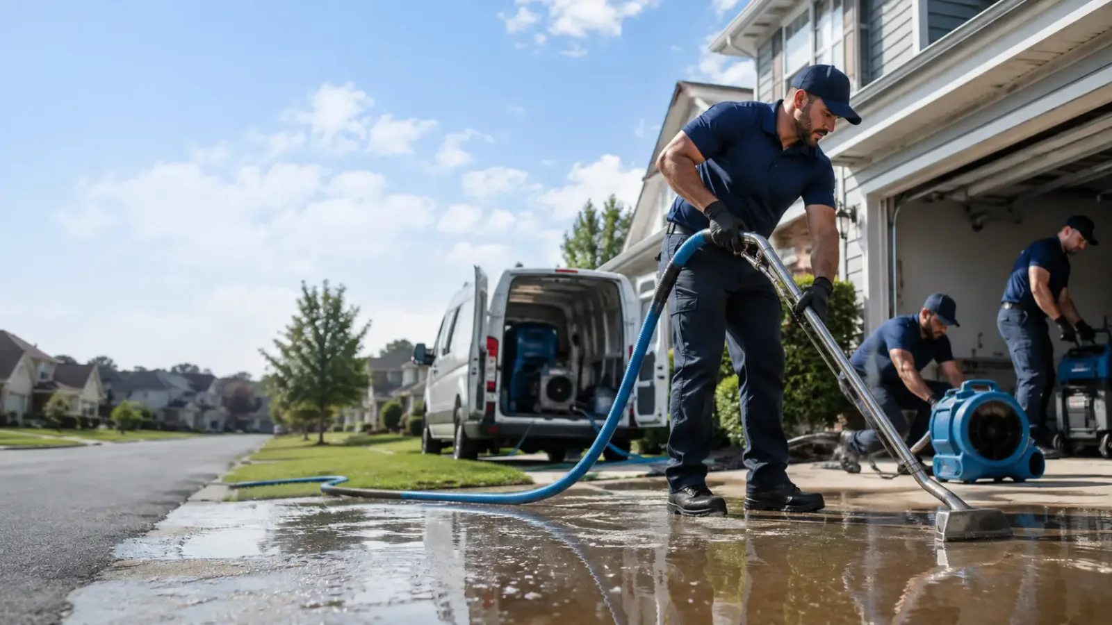 Flood Damage Restoration in Dix, NE